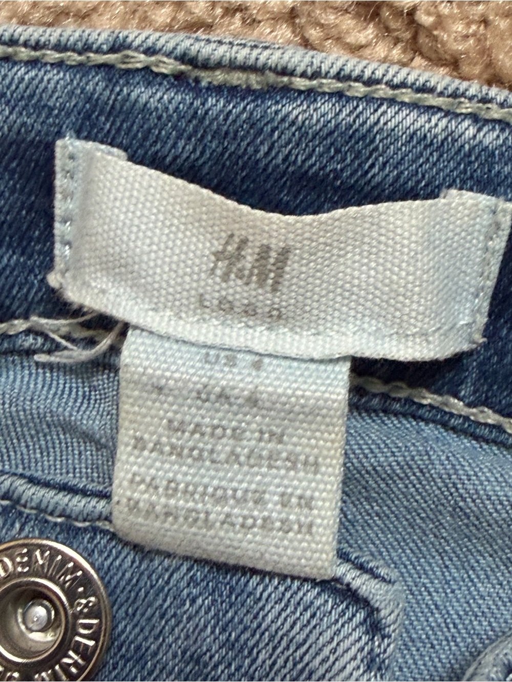 H&M skinny jeans